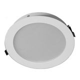 Light fitting SPMN 3000, recesed, LED 840, prizmatic  cover, cutout 370mm, 700mA DALI