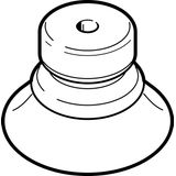 ESV-40-BN Vacuum cup without connector