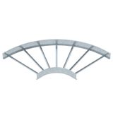 90° bend for cable ladder 110x800 Steel Hot-dip galvanised zinc
