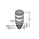 LED Signal Light Tower Light   TL50BLR2R2CQ