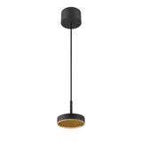 GRIP! FLAT, pendant light PHASE, 2700/3000K, bl/gold