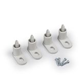 OFL1 | Wall mounting lugs Set of 4
