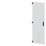 SIVACON, door, left, ventilated, IP40, H: 1800 mm, W: 500 mm, RAL 7035
