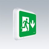 Voy Square 220 P MSW E3D WH SP1-E002-D - LED emergency exit sign