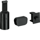 TA535:AC500, protective cover XC devices 10xD-SUB 9-pin, 20xRJ45, 10xM12