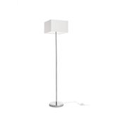 NYC/TEMPO 30/19 floor Polycotton white/chrome 230V LED E27 15W