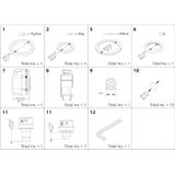 REG Overhaul kit DN 15-20 cone A and B