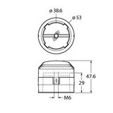 Mounting Accessories Actuator (puck)   BTS-DSC26-EB20