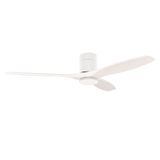 Fan Stem Evo ø1220mm Tube White with White Blades White LED 2875 SW 3000-4000-5000K ON-OFF
