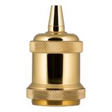 Retro Lampholder Alu E27 Compl. Gold