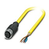 SAC-4P- 5,0-542/M12FS SH BK - Sensor/actuator cable