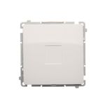Blind element with metal support, white