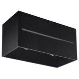 SPOT LOBO MAXI BLACK G9 2X40W IP20
