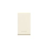 Blanc S45 pushbutton, RAL 1013 colour, 1P 10A - glossy finish - 1 Mod.