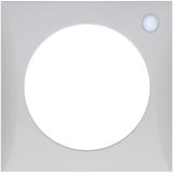 Frame, with lens top right, Integro Flow, polar white glossy