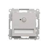 LED luminaire with motion sensor, 14V, (module), matt aluminum