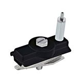 TRACK ON mechanical adapter with automatic locking black