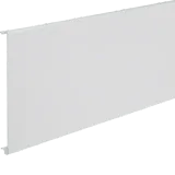 Cable channel cover 120mm, steel, RAL9016