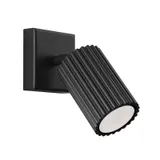 STYLISH WALL LAMP WITH MOVABLE BLACK LAMP FROM THE KARBON SERIES FOR ADDITIONAL LIGHTING