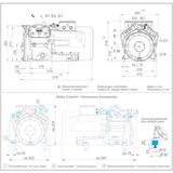 BOCK, HAX34e/315-4, Semi-hermetic recip, air cooled