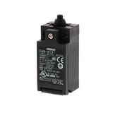 Limit switch, Top plunger, 1NC/1NO (snap-action), 1NC/1NO (snap-action D4N 0003E