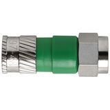 SAT Coax F-connector Compression,cable Dielec. 4,9,CFS 97-48