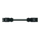 pre-assembled interconnecting cable B2ca Socket/plug black
