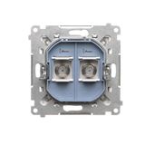 Single button with pictogram for switches and push buttons, Bronze matt, metalic