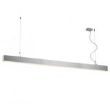 Linear Suspended L2540 3000K Anod. Dim. Station Ul