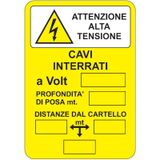 Various sign - Al - Dimensions: 330x500 mm