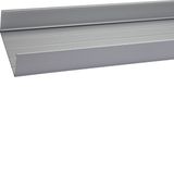 Office cable tray, 50x160 mm, Aluminium anodised