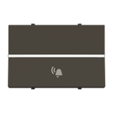 Push-button, NO, SP with bell symbol - 3M - Anthracite