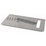 XMN441808-BF Mounting plate for  W = 800 mm, NZM4, vertical