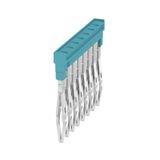 Cross-connector (terminal), Plugged, blue, 17.5 A, Number of poles: 8, Pitch in mm (P): 3.50, Insulated: Yes, Width: 26.5 mm