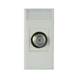 FEMALE F-TYPE CONNECTOR    WHITEK 1M