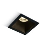 BLACK GU10 10W BLACK REFLECTOR DARK LIGHT