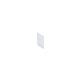 SUI 3PH/L3+DALI TRACK PROF-U ENDCAP WH - Cover plate
