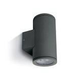 ANTHRACITE WALL GU10 2x10W IP54