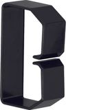 Cable retaining clip made of PVC for LKG 50x75mm black