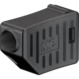 4 mm insulating grommet, solder connection, black, 22.2060-21