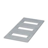 MD-INB24-3-SZP-S - Module plate