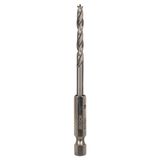 Brad point drill bit, 1/4" hex shank 4 x 43 x 88 mm
