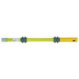 Ins. element w. threaded bushing M12 and plug-in coupling D 30mm  L 70
