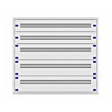 Distribution board insert KVN 40mm, 4-18K, 5-rows