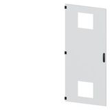 SIVACON, door, left, with cutout for filter fan, with ventilation openings