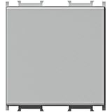 Blank cover 2M, silver