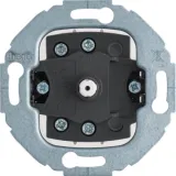 Rotary switch, off/changeover, flush-mounted, 1930 series / glass / R.classic