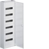 Surface encl. FW2, IP30, class I, with door and brass terminals, 6x12 modules FW612WT
