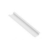 Profile GLAX for LED strip, recessed, 3 m, white