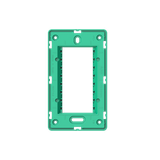 N1474.9 MN Mounting plate for 4 module box - Mint